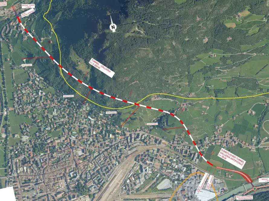 progetto Galleria sotto Monte Tondo
